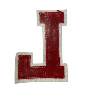 Parches personalizados de hierro en letras bordadas, toalla numérica - Product Image 2