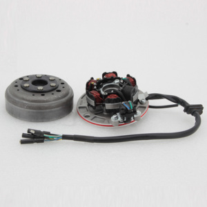 Bobine d'<span class=keywords><strong>allumage</strong></span> de moto 6 pôles Magneto Volant d'inertie <span class=keywords><strong>Stator</strong></span> et Rotor Suv pièces de moteur - Product Image 2