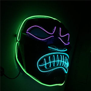 Chine Fournir Pas Cher Prix Mascarade Lumineux El Fil Masque <span class=keywords><strong>Film</strong></span> <span class=keywords><strong>D</strong></span>'<span class=keywords><strong>halloween</strong></span> - Product Image 3