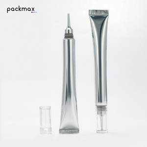 Tube cosmétique de 10 ml à embout de précision — sérum/crème contour des yeux, feuille haute brillance, emballage tube souple pour lotion/gel - Product Image 2