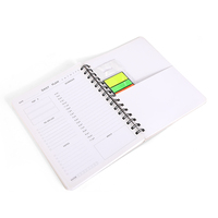 Carnet à spirales personnalisable avec couverture à colorier, planificateur scolaire, agenda, journal, bloc-notes, impression de carnets