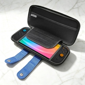 Custodia Protettiva per Controller Nintendo <span class=keywords><strong>Switch</strong></span> 2 di Alta Qualità, Borsa Portatile per <span class=keywords><strong>Giochi</strong></span> Personalizzata in EVA, PU e Tessuto Oxford - Product Image 6