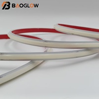 Bande lumineuse COB flexible haute luminosité 1000LM, étanche IP67, 50m/rouleau, découpe 10cm, PCB 10MM, AC 220V, 3000K 6000K, bande LED