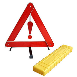 Triángulo de Advertencia Plegable para Auto, Señal Reflectante de Seguridad Vial, Señal de Advertencia Triangular para Uso en Vehículos - Product Image 1