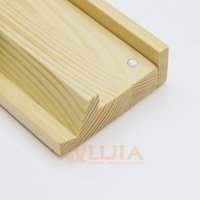 Supports de mahjong couleur noyer de 20 pouces avec poussoirs magnétiques |    Accessoires en bois pour jeu de Mahjong |   Certifié EN71 ASTM