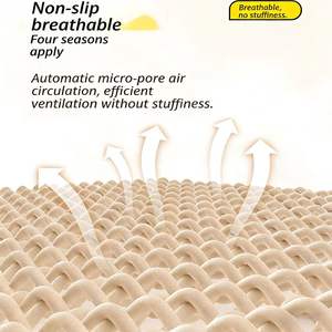 モダンな軽量折りたたみ式エアマットレス、内蔵ポンプと枕付き、PVC5層生地、防水、キャンプや家庭用 - Product Image 2