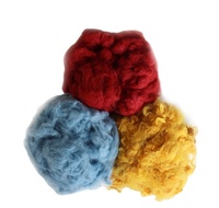 Fibre de Polyester de remplissage, prix de gros en chine, fibres dissimilées en Polyester recyclé pour le remplissage d'oreillers et de canapés
