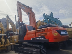 Alta calidad y bajas horas de trabajo de segunda mano Doosan DX340LC en Venta caliente en Shanghai Yard - Product Image 6