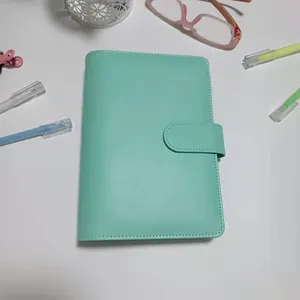 Scrapbooking Phụ Kiện Organizer Đầy Màu Sắc PU Máy Tính Xách Tay Dây Kéo Túi Nạp Tiền Ngân Sách Phong Bì Ngân Sách Chất Kết Dính Với Tiền Mặt Phong Bì