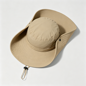 Chapeau Bob Unisexe Décontracté <span class=keywords><strong>KaSo</strong></span> pour Protection Solaire Extérieure avec Sangle de Menton Réglable, Chapeau Boonie Léger et Imperméable en Polyester - Product Image 5