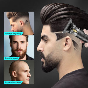 Nouvelle tondeuse à cheveux électrique rechargeable avec écran LED <span class=keywords><strong>pour</strong></span> usage domestique et hôtelier - Product Image 4
