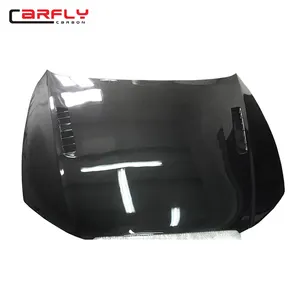 Bonnet en fibre de carbone avec évents pour Audi A5, accessoire pour moteur