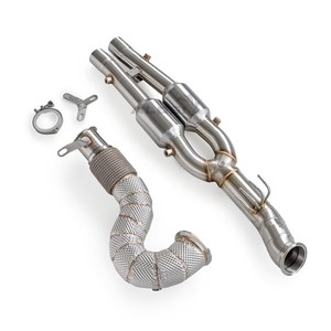 Système d'échappement catalytique isolé 200 cellules haute performance pour <span class=keywords><strong>Cupra</strong></span> Formentor VZ5 2.5T 2015-2023 - Pièces de modification automobile - Product Image 4
