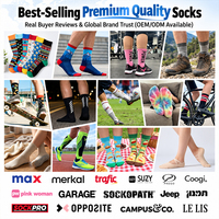 Ensembles de chaussettes de performance en tissu éponge épais personnalisés avec emballage personnalisé, boîte cadeau, chaussettes de sport rembourrées pour hommes