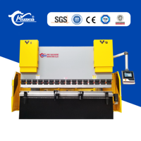 Plegadora CNC HUAXIA 40T 1000mm, Prensa Hidráulica Servoeléctrica, Pequeño Equipo Industrial para Doblado de Metales
