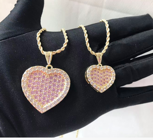 <span class=keywords><strong>Collana</strong></span> <span class=keywords><strong>con</strong></span> Catena a Corda Personalizzata in Acciaio Inossidabile, Design Classico a Cartone Animato, <span class=keywords><strong>con</strong></span> Ciondolo a Cuore o <span class=keywords><strong>Croce</strong></span> - Product Image 6