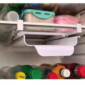 Refrigerator Track Storage Rack With Hanging Design For Food Bags Kitchen Organizer - Product Image 3