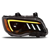 Pour Chrysler 300 300 C 2011-2023, phare à diode lumineuse DRL, phare à diode lumineuse noir, projecteur multicolore