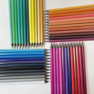 Juego <span class=keywords><strong>de</strong></span> Papelería Artística <span class=keywords><strong>de</strong></span> Plástico Reciclado Borrable ISO&EN71 <span class=keywords><strong>de</strong></span> 12/18/24/36/48 <span class=keywords><strong>Colores</strong></span>, Kit <span class=keywords><strong>de</strong></span> Lápices <span class=keywords><strong>de</strong></span> 7.5 Pulgadas para la Escuela, Hecho en Jiangxi - Product Image 1