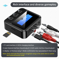 Émetteur Bluetooth 2026 HG en promotion avec lecture carte TF, câble RCA, émetteur sans fil intelligent BT5.0
