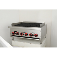 JABS Charboiler commercial de table de haute qualité Propane Radiant Chargroiler Grill Gas Primer Grill Charcoal Gril