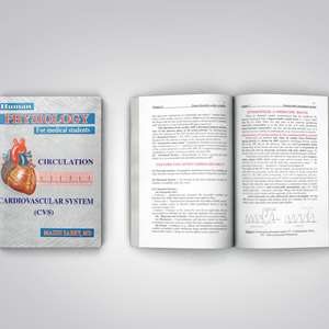 <span class=keywords><strong>Fisiologia</strong></span> umana per studenti di medicina: stampa di libri di testo medici del sistema cardiovascolare rilegatura per cucire rilegatura perfetta - Product Image 4