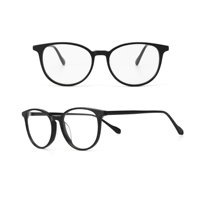 Monture de lunettes d'ordinateur en acétate de style japonais, design rétro à rivets, unisexe, pour visage en forme de losange, anti-lumière bleue, transparente et tendance