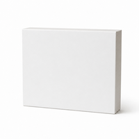 Boîte d'emballage personnalisée de luxe en papier blanc pour coffret découverte de parfums avec 5 compartiments et logo holographique, vente en gros, échantillon, boîte cadeau