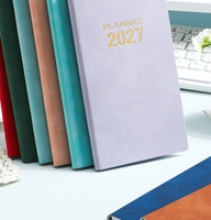 Agenda quotidien anglais 2027, planificateur 365 jours, carnet portable, journal, calendrier