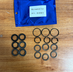 Kit de Reparación de Retenes TRS de Alta Calidad, 18mm, <span class=keywords><strong>Kranzle</strong></span>, 410491, NBR FKM Marrón, Resistente a Alta Presión - Product Image 3