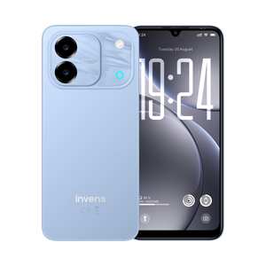 Invens Power V1, Teléfono Inteligente 4G de 6.88 Pulgadas y 120Hz, Batería de 7500mAh, 4+128GB, Cámara de 32MP, Huella Dactilar, Android 16 - Product Image 1