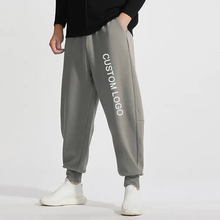 OEM Fashion Street Wear Sweatpants Trousers Casual Cutting Design Custom Jogger for men