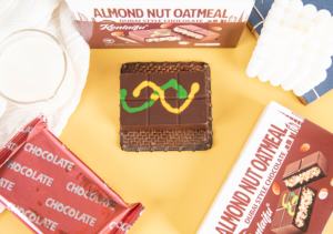 Barre Chocolatée Kunafa Style Dubaï Amande Avoine Vrac Vente en Gros Halal OEM Logo Personnalisé - Product Image 5