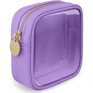 Candy Color Translucent Mini Cosmetic Bag PVC Waterproof Small Object Storage Bag <b>Cute</b> Coin <b>Purse</b> - Product Image 5