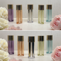 Emballage en matériau ABS à la vente chaude pour cosmétiques, emballage de crème cosmétique de luxe double 15 ml, flacon en plastique à deux compartiments