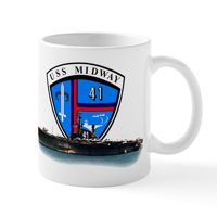 US NAVY USS War of Midway Mug Tumbler Tasse à café Cadeaux Tasse à thé Custom Battle of Midway Souvenirs