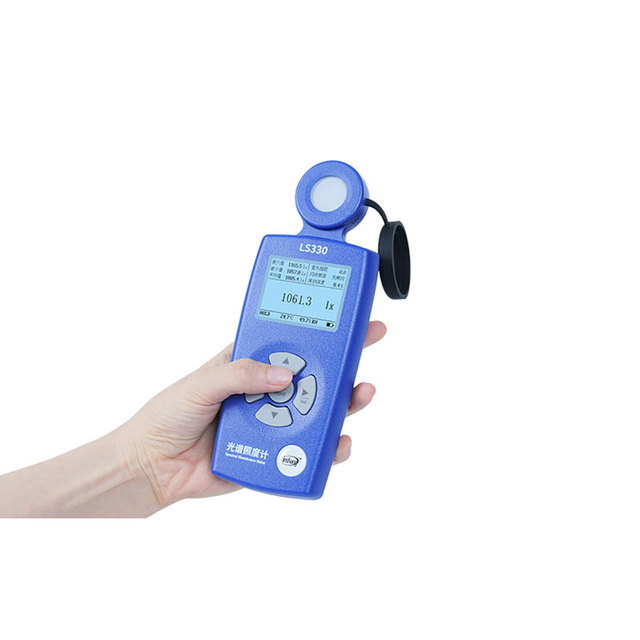 LS330 Spectral Illuminance Meter 0-1000000 Lx/Fc Digital Luminometer Light Lux Meter