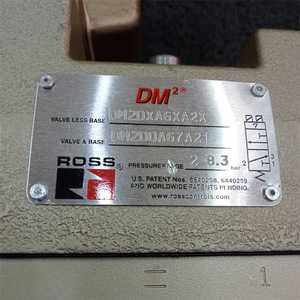 ROSS DM2DDA67A21 Solenoid Valve AC 110V <b>Pneumatic</b> Control Valve 2-8.3 Bar for Machine <b>Tools</b> - Product Image 1