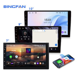 Radio Universal IA de 2 Din con Pantalla Táctil IPS de 9 Pulgadas con Carplay Android 15, Reproductor de DVD para Coche, <span class=keywords><strong>Multimedia</strong></span>, Navegación GPS, BT, WIFI - Product Image 1