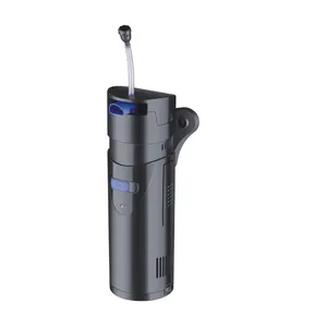 Super benvenuto combina filtro con tubo UV e filtro in spugna e media Mini filtro per pompa dell'acqua per acquario