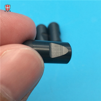 Goupille d'alignement en céramique de nitrure de silicium (Si3N4) haute dureté, à encoche fraisée, pour outillage de découpe de précision