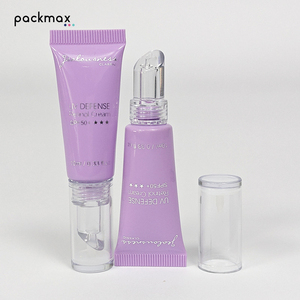 Tube de gloss à lèvres incliné personnalisé de 10 ml, flacon rechargeable pour huile à lèvres, tube souple pour crème à lèvres, tube pour crème gel pour les yeux - Product Image 6