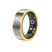 Bague connectée étanche IP68 pour homme et femme, mesure de l'oxygène sanguin, multifonctionnelle, OEM, bague connectée personnalisée