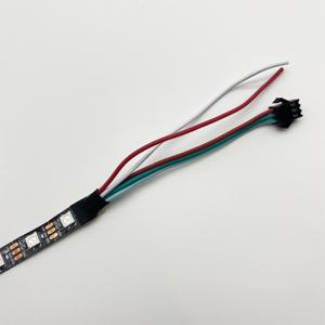 شريط إضاءة LED قابل للبرمجة WS2812B بجهد 5 فولت، شريط بكسل رقمي RGBIC، 60 أو 144 مصباح LED لكل متر لمشاريع تصميم غرف الألعاب في المملكة المتحدة - Product Image 6