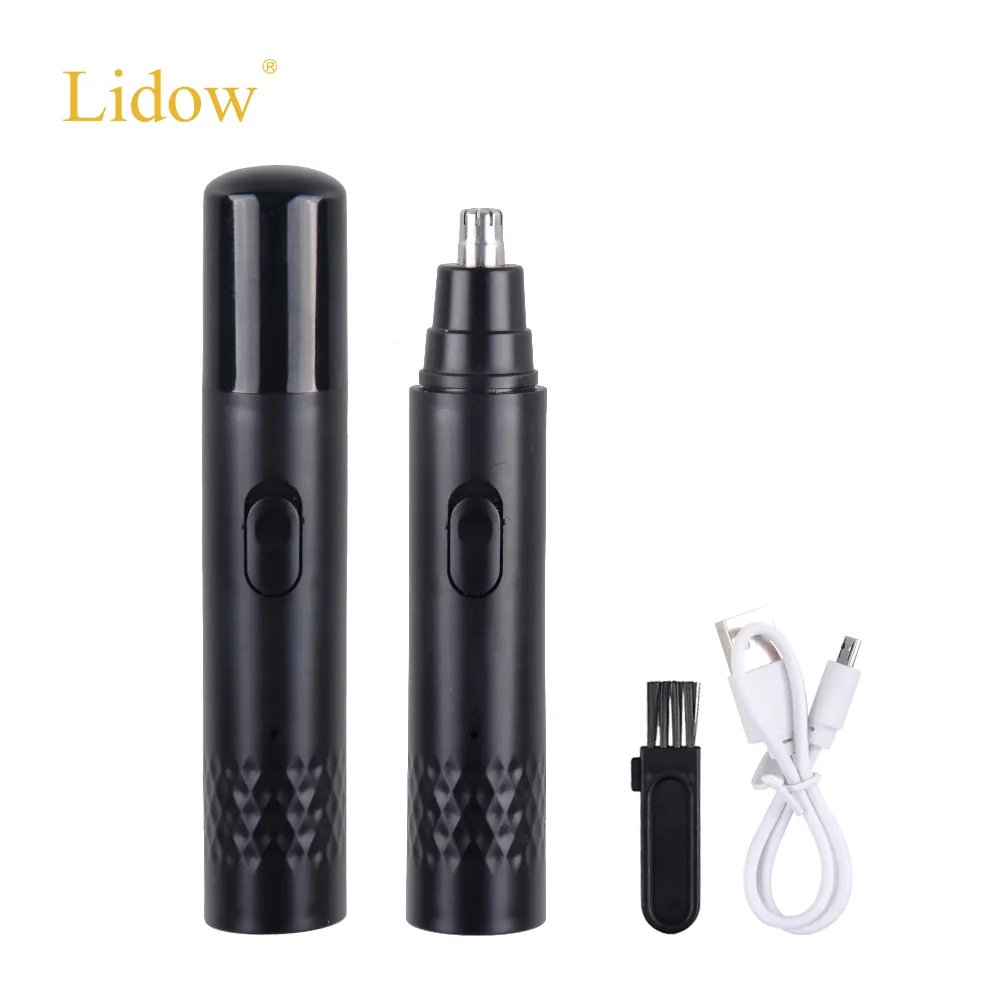 Lidow Waterproof Nose Hair Removal Trimmer Rechargeable Electric Ear Nose Hair Trimmer