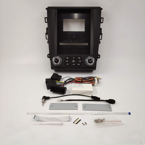 วิทยุติดรถยนต์ Tesla Style 9.7 นิ้ว ระบบ Android สำหรับ Ford MONDEO เครื่องเล่น DVD หน้าจอสัมผัส กรอบพลาสติกสีดำ ชุดสายไฟครบชุด - Product Image 1