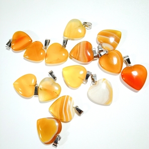 2026 100% or <span class=keywords><strong>sable</strong></span> pierre <span class=keywords><strong>coeur</strong></span> pendentif pierre guérison cristal collier fabrication de bijoux sculpture sur cristal - Product Image 2