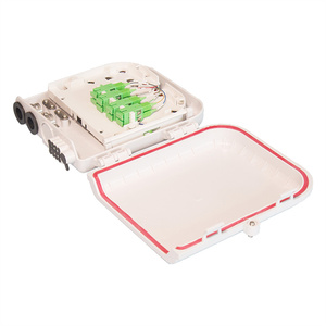 1X8 PLC Divisor de fibra Exterior 8 puertos FTTH Caja de Unión Cables de fibra óptica Caja de distribución de máquina 8 núcleos - Product Image 3