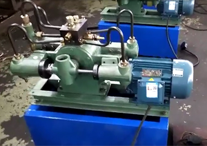 Elektrische Vierzylinder-Druck prüfpumpe 4DSY-Druckprüfgerät Selbst gesteuerte hydraulische Prüfmaschine - Product Image 5