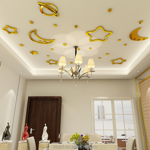 Adesivi Murali 3D con Stelle e Luna, Decorazione per Dormitorio, Adesivi Decorativi per Soffitto e Pareti della <span class=keywords><strong>Camera</strong></span> dei Bambini - Product Image 2